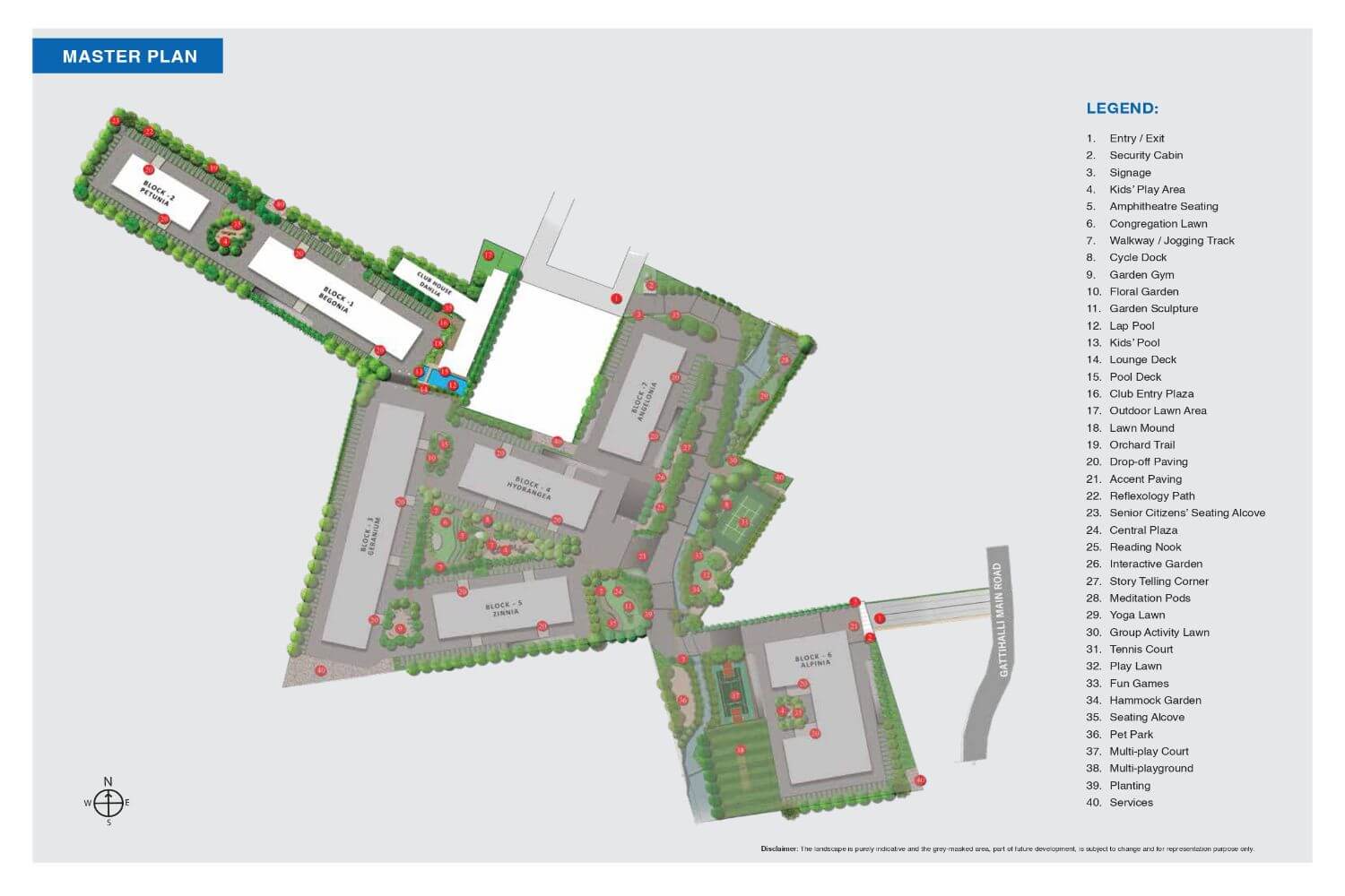 Adarsh Tropica Master Plan Adarsh Tropica Master Plan